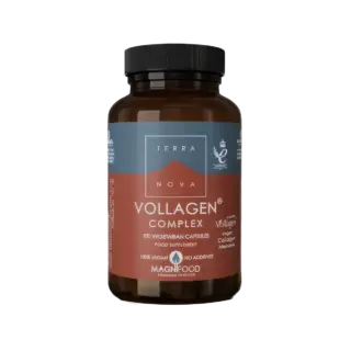 Terranova Vollagen Complex, 100 vegetarian capsules, vegan, no additives.