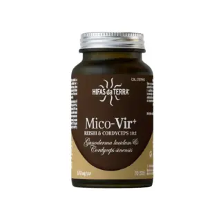Hifas da Terra Mico-Vir+ supplement bottle, 70 capsules, 670 mg each.