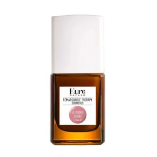 Kure Bazaar Le Vernis Serum, Le Rose 02, in a brown bottle with a white cap.