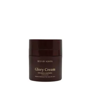 Brown jar of Eco by Sonya Glory Cream for very dry skin.