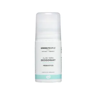 Green People Aloe Vera Deodorant with prebiotics, certified organic, 50ml.