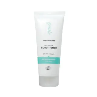 Green People Daily Aloe Conditioner tube, organic formula, aloe vera and lavender.