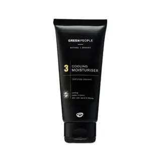 Black tube of Green People Cooling Moisturiser, certified organic, 3, 150ml.