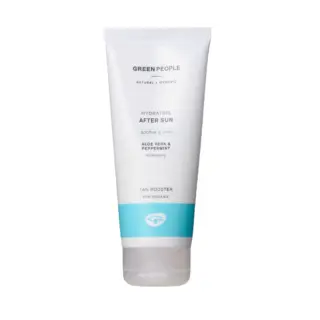 Green People Hydrating After Sun with aloe vera and peppermint, 90% organic, 200ml tube.