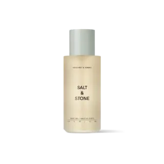Salt & Stone body oil, bergamot and hinoki, 112 ml bottle.