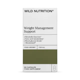 Wild Nutrition Weight Management Support, 90 capsules, food supplement.