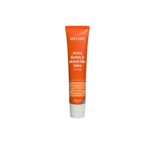 Weleda Arnica Bumps & Bruises Skin Salve, 25g tube.