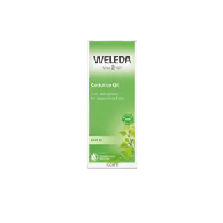 Weleda Cellulite Oil, 100ml, birch, certified natural body care.