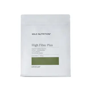 Wild Nutrition High Fibre Plus supplement pouch, 14 servings, 133.4g.