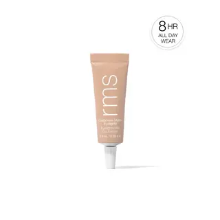 RMS Cashmere Matte Eyelights tube, 8.5 ml, with "8 HR All Day Wear" text.