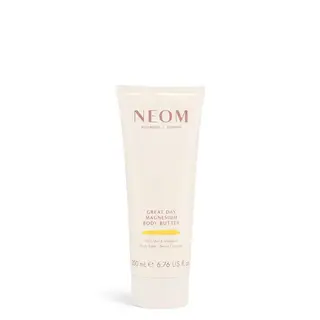NEOM Great Day Magnesium Body Butter, 200ml tube. Wild mint and mandarin scent.