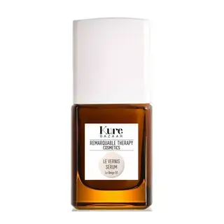 Kure Bazaar Le Vernis Sérum, Le Beige 01, brown bottle with white cap.