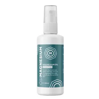 Magnesium oil spray bottle, 100 ml, for sensitive skin.