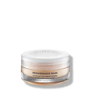 Renaissance Mask jar with nutri-active brightening and resurfacing label.