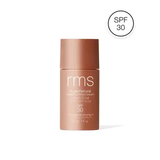 Rms SuperNatural Radiance Tinted Serum SPF 30, 30 ml bottle.