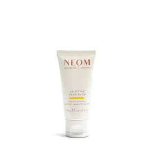 NEOM Uplifting Hand Balm, Wild Mint & Mandarin, 30ml tube.
