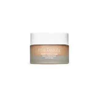 RMS Beauty Master Radiance Base, 15ml jar with white lid.