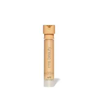 RMS Beauty foundation refill tube with pump dispenser, beige colour.