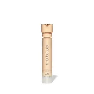 Beige RMS Beauty foundation refill tube with pump dispenser.