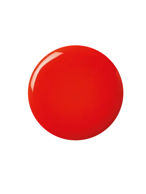 Glossy red circle on a black background.