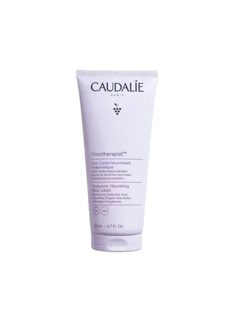 Caudalie Vinotherapist Hyaluronic Nourishing Body Lotion, 200ml tube.