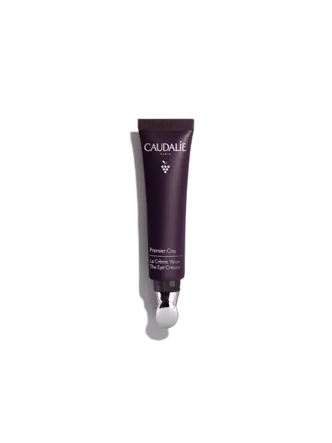 Caudalie Premier Cru Eye Cream tube with applicator.