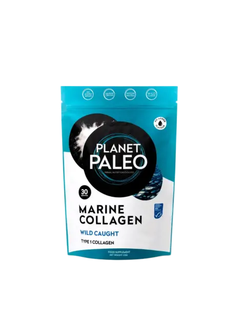 Planet Paleo Marine Collagen, wild caught, 30 servings, 221g pouch.