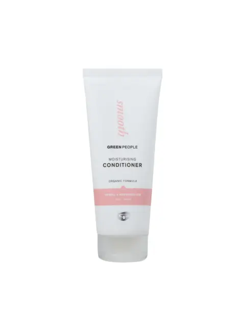 Green People moisturising conditioner tube, neroli and marshmallow scent.