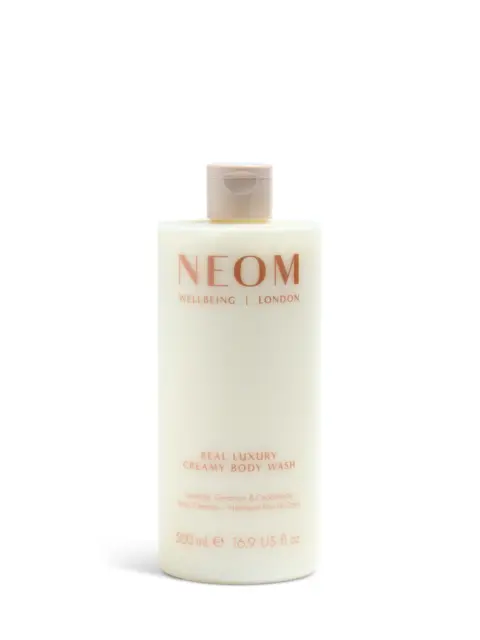 NEOM Real Luxury Creamy Body Wash, 500ml bottle.