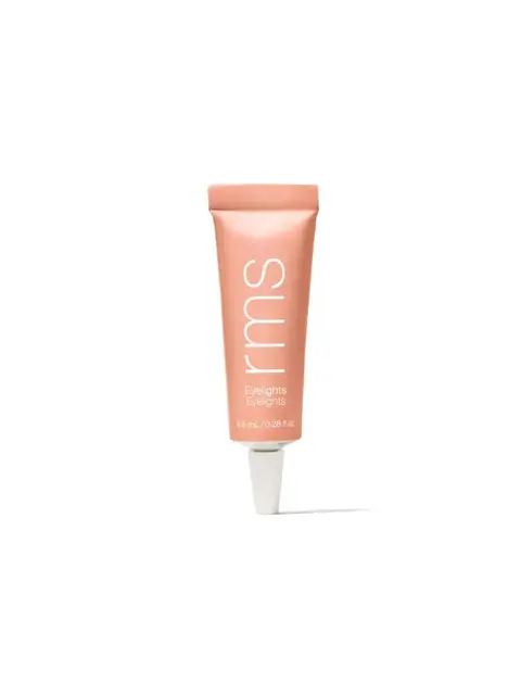 Peach tube of RMS Eyelights, 8.5 ml, with white cap.
