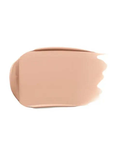 Beige foundation swatch on white background.