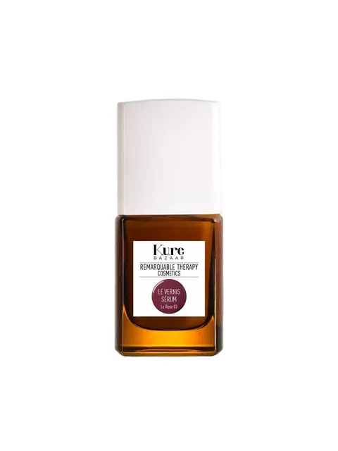 Kure Bazaar Le Vernis Serum bottle with white cap and brown base.