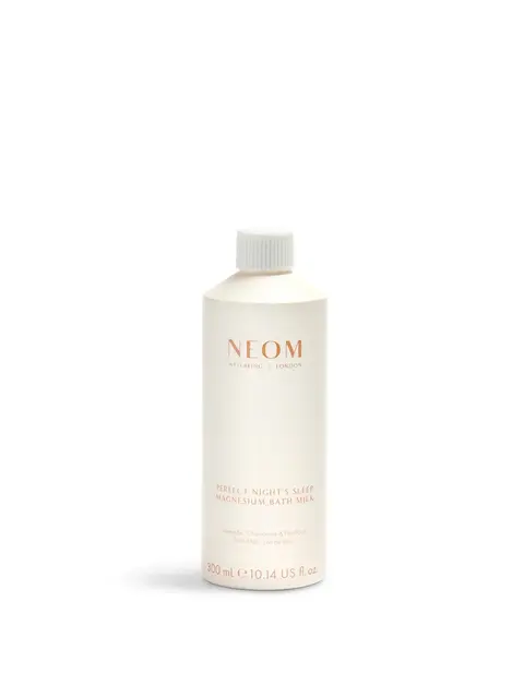 NEOM Perfect Night's Sleep Magnesium Bath Milk, 300 ml bottle.