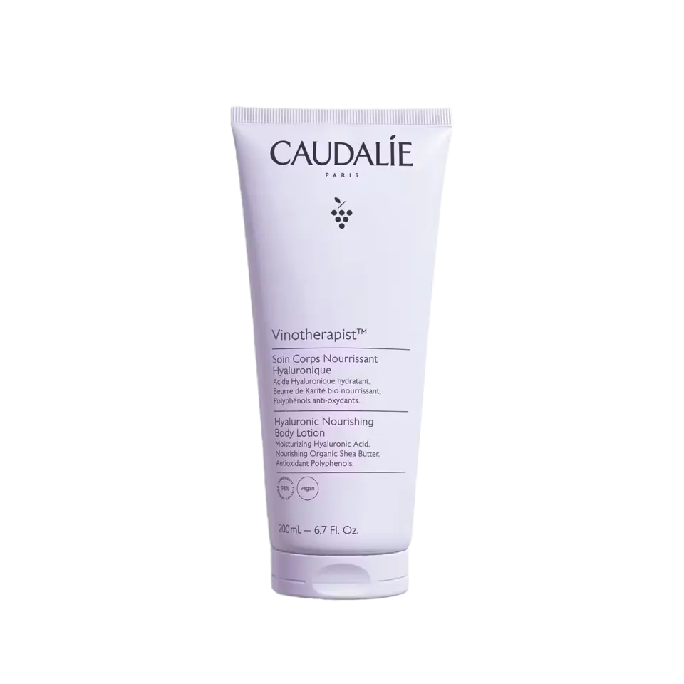 Caudalie Vinotherapist Hyaluronic Nourishing Body Lotion, 200ml tube.