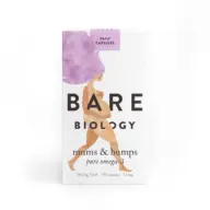 Bare Biology Mums & Bumps omega-3 capsules, 560mg DHA, 30 capsules, daily use.