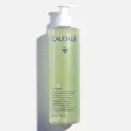 Caudalie Vinopure Purifying Gel Cleanser, 385 ml bottle with pump dispenser.