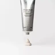 Olverum Body Polish tube with cream on white background. 50ml, made with natural essential oils.