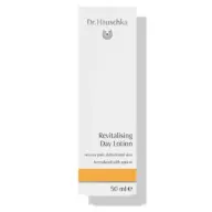 Dr. Hauschka Revitalising Day Lotion, 50 ml, apricot formula for pale, dehydrated skin.