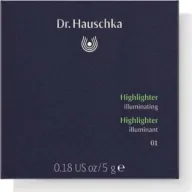 Dr. Hauschka Highlighter box, 5g, shade 01, navy with white and green text.