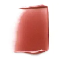 Rectangular swatch of pinkish-red cream on white background.