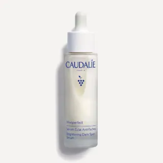Caudalie Vinoperfect Brightening Dark Spot Serum bottle with dropper.