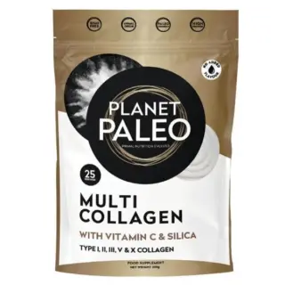 Planet Paleo Multi Collagen pack with vitamin C and silica, 25 servings, 235g.