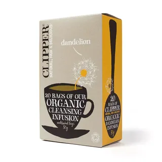 Clipper Organic Dandelion Infusion, 20 bags, unbleached, 30g.