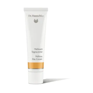 Dr. Hauschka Melissa Day Cream tube with orange band.