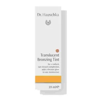 Dr. Hauschka Translucent Bronzing Tint, 18 ml, adds bronze glow to moisturiser.