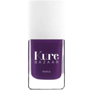 Kure Bazaar purple nail polish bottle with white cap.