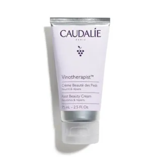 Caudalie Vinotherapist Foot Beauty Cream, 75 mL tube. Nourishes and repairs.