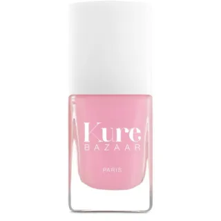 Kure Bazaar pink nail polish bottle with white cap.