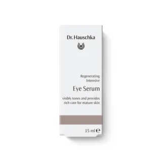 Dr. Hauschka Regenerating Intensive Eye Serum, 15 ml, for mature skin care.