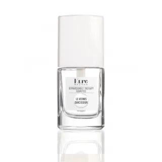 Kure Bazaar nail hardener bottle with white cap.